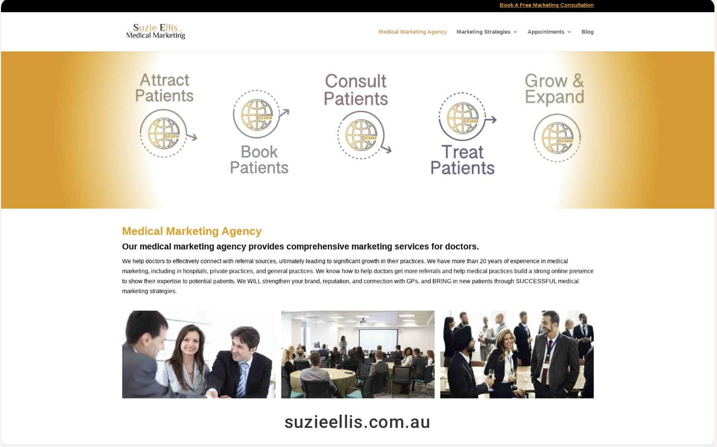 Medical Website Design customised Sydney